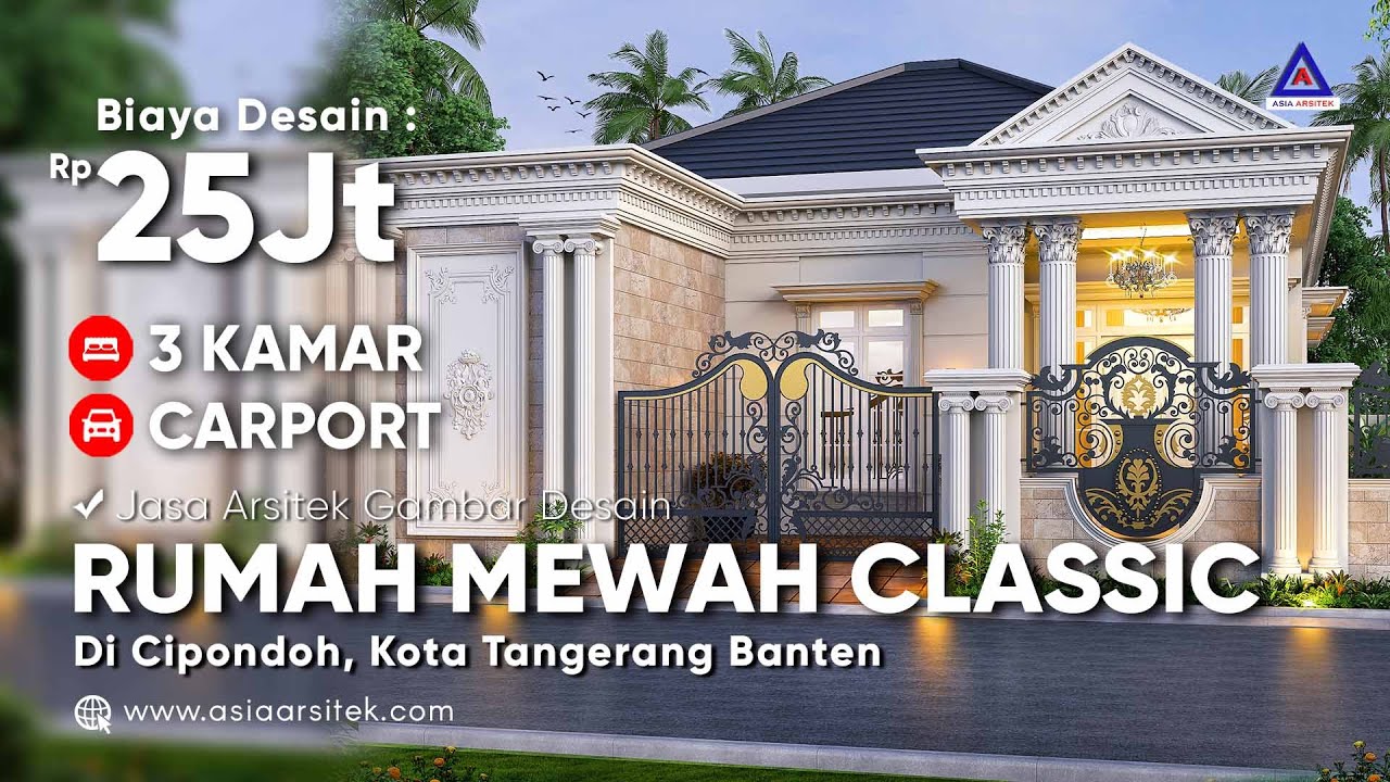 Detail Gambar Rumah Mewah Klasik Nomer 32