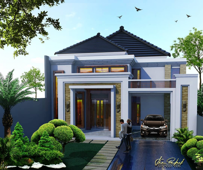 Detail Gambar Rumah Mewah Lantai 1 Nomer 38