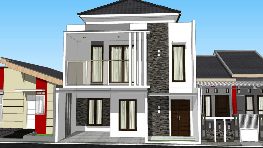 Detail Gambar Rumah Mewah Minimalis Nomer 43