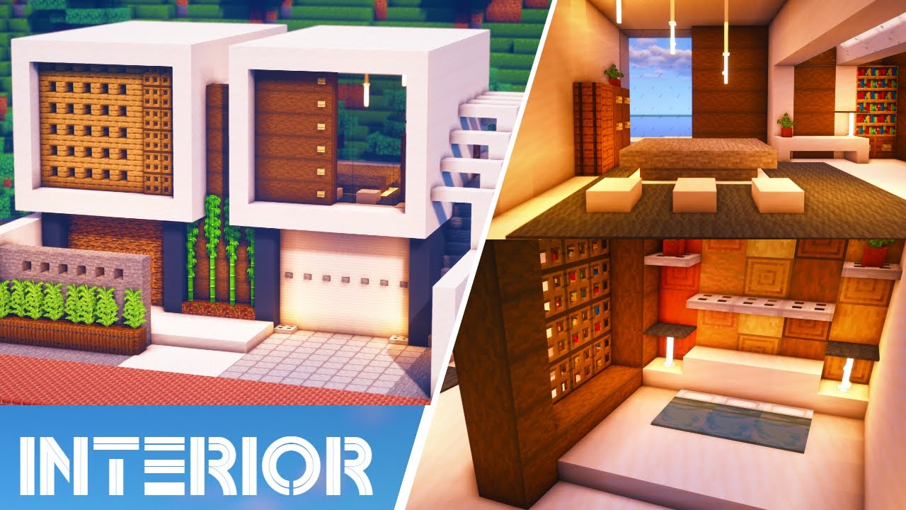 Detail Gambar Rumah Minecraft Modern Nomer 22