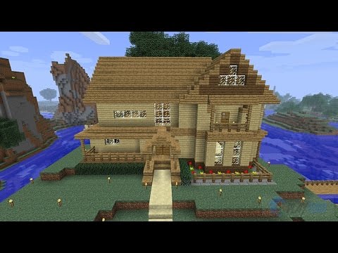 Detail Gambar Rumah Minecraft Pe Nomer 12