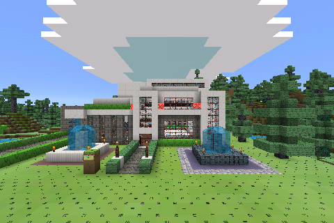 Detail Gambar Rumah Minecraft Pe Nomer 48