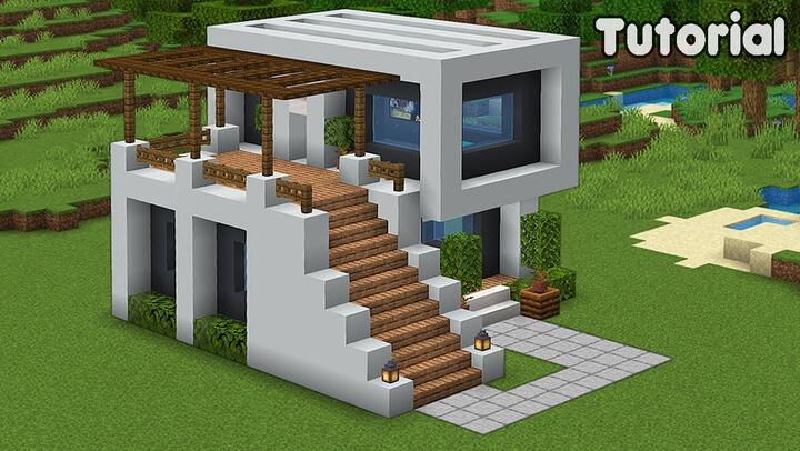 Detail Gambar Rumah Minecraft Simple Nomer 25