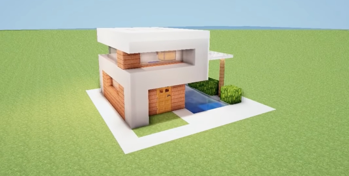 Detail Gambar Rumah Minecraft Simple Nomer 34