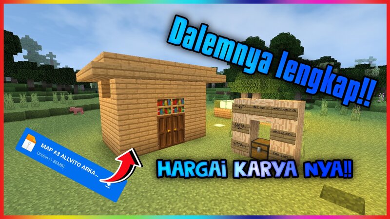 Detail Gambar Rumah Minecraft Simple Nomer 35