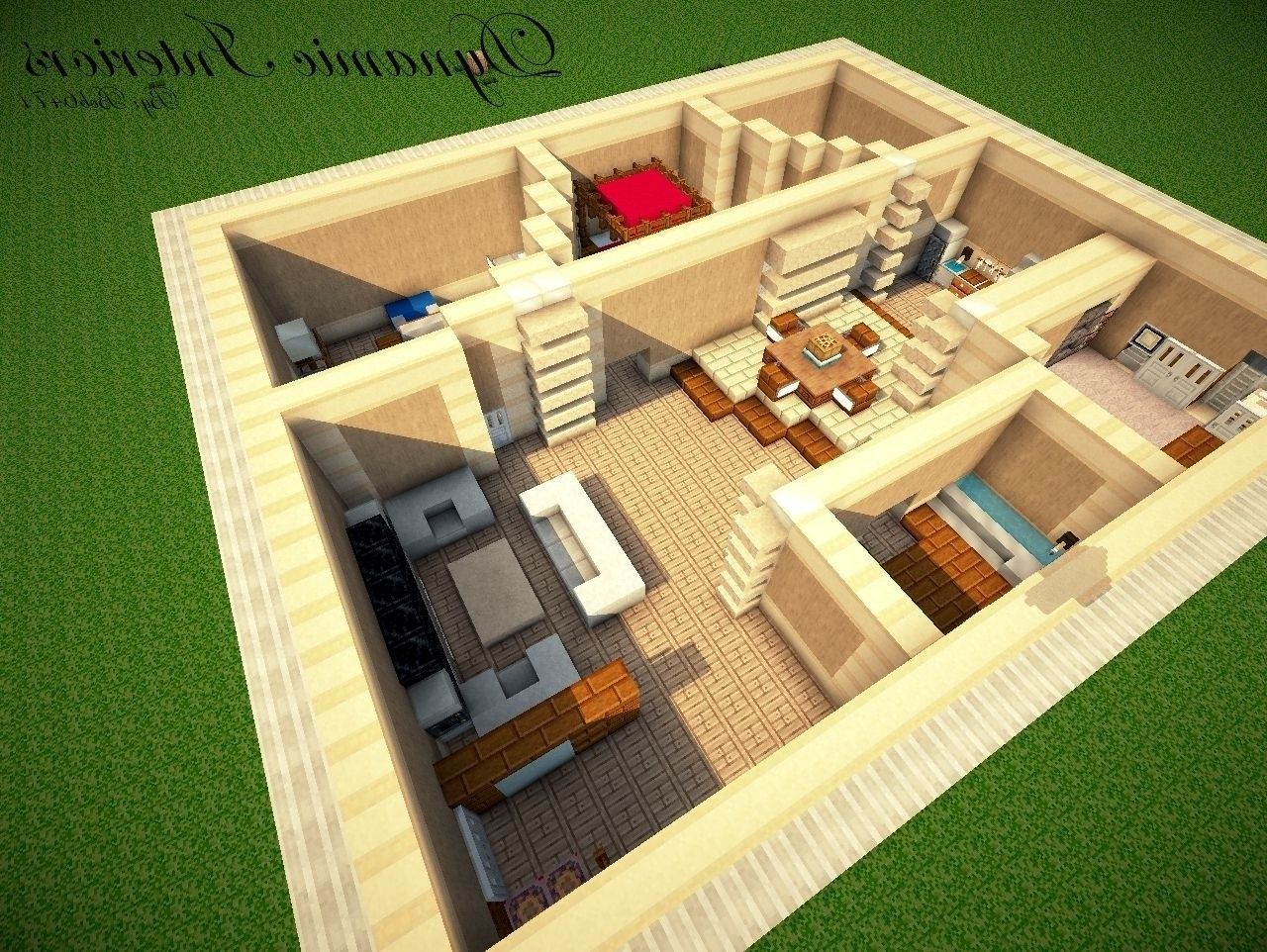 Detail Gambar Rumah Minecraft Simple Nomer 40