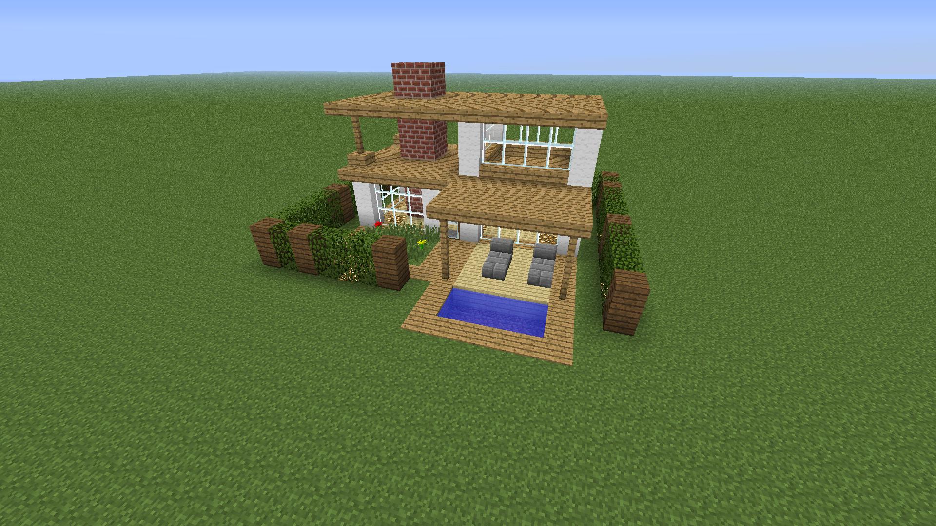 Detail Gambar Rumah Minecraft Simple Nomer 43