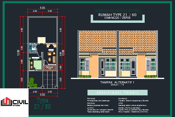 Detail Gambar Rumah Minimalis 1 Lantai Download Nomer 9