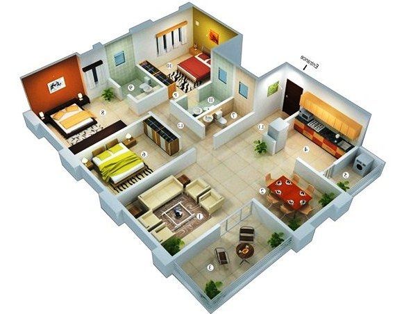 Detail Gambar Rumah Minimalis 1 Lantai Full Nomer 40