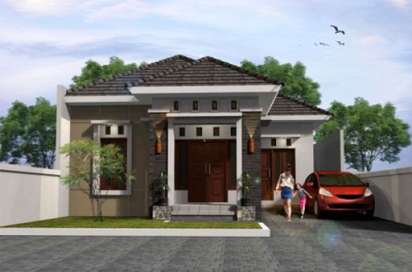 Detail Gambar Rumah Minimalis 1 Lantai Moderen Nomer 34