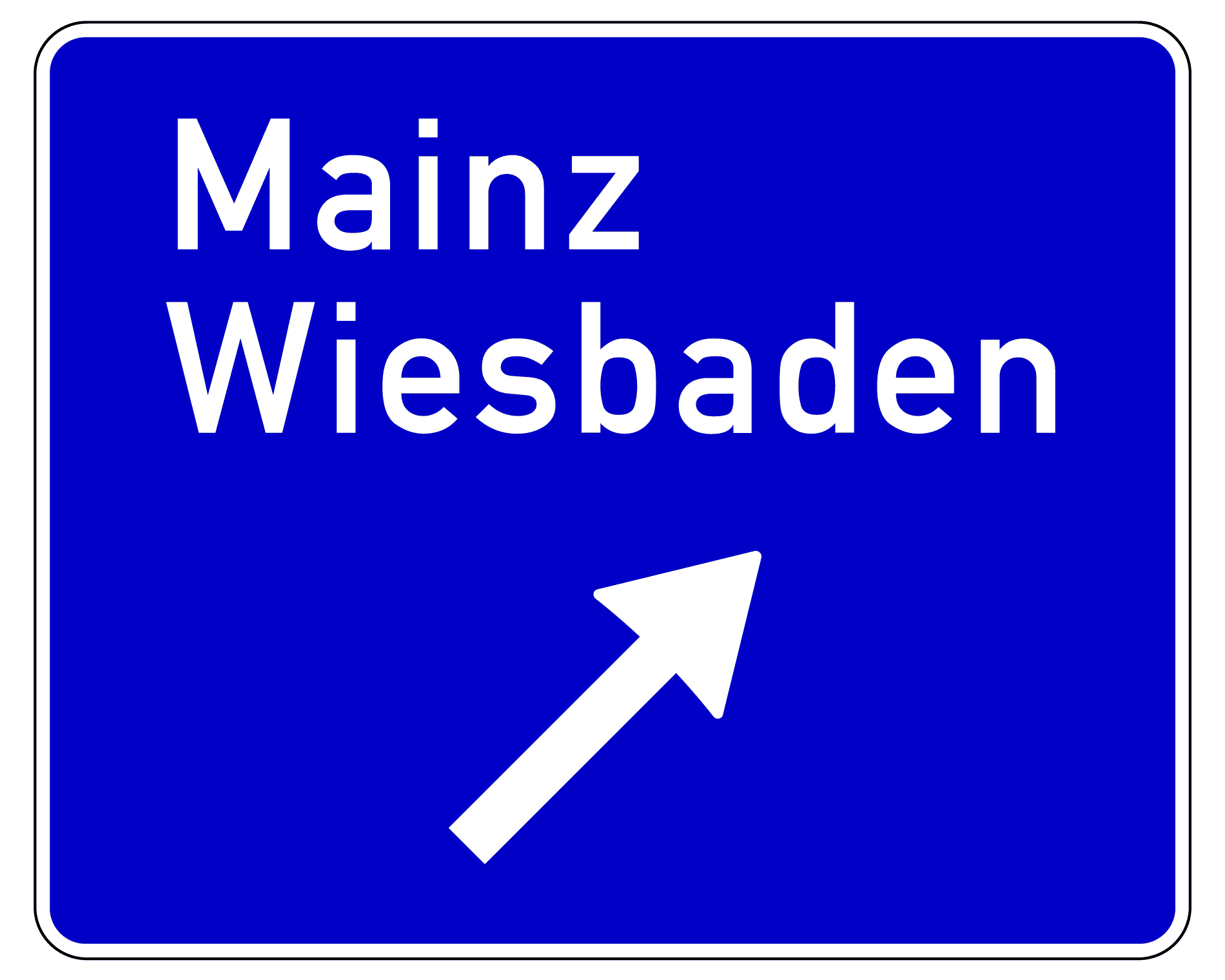 Detail Ausfahrt Schild Autobahn Nomer 19