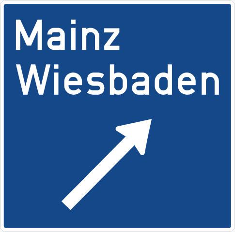 Detail Ausfahrt Schild Autobahn Nomer 3