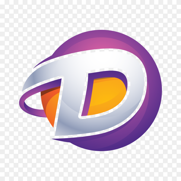Detail D Logo 3d Nomer 17