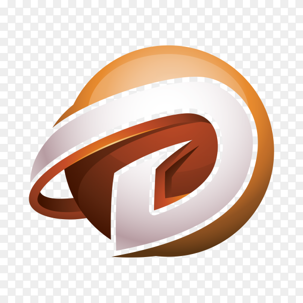 Detail D Logo 3d Nomer 23