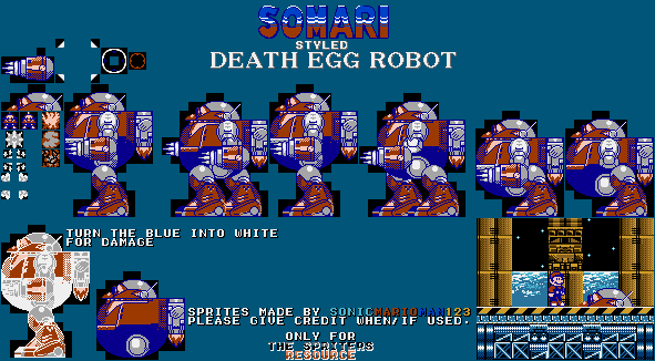 Detail Death Egg Robot Sprite Nomer 25