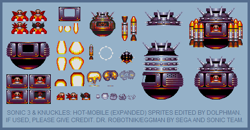 Detail Death Egg Robot Sprite Nomer 41