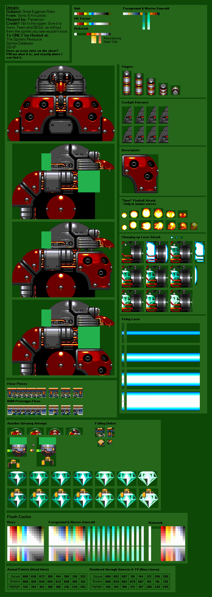 Detail Death Egg Robot Sprite Nomer 48