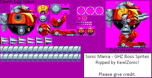 Detail Death Egg Robot Sprite Nomer 7