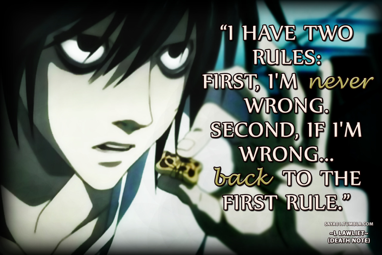Detail Death Note Quotes Nomer 26