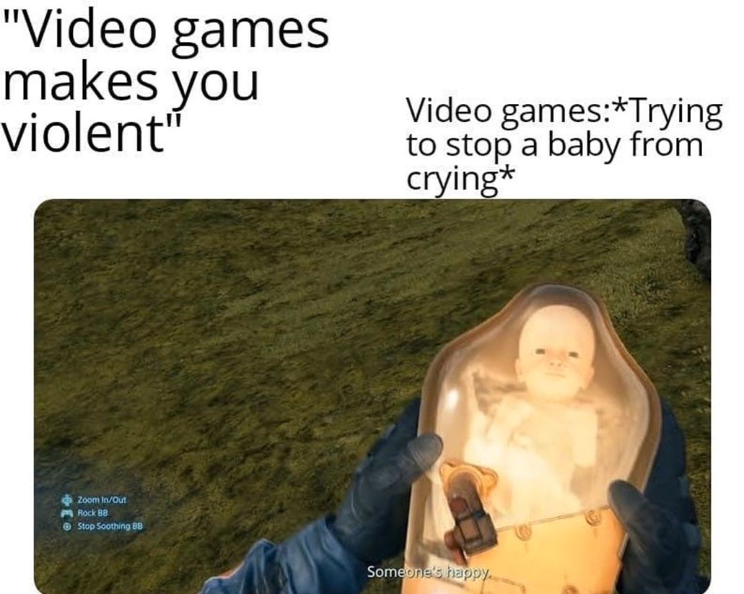 Detail Death Stranding Baby Meme Nomer 3