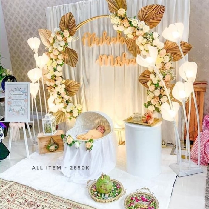 Detail Decor Aqiqah Nomer 19