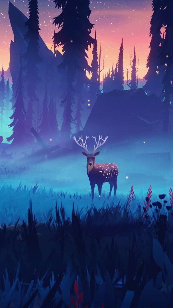 Detail Deer Backgrounds For Iphone Nomer 16