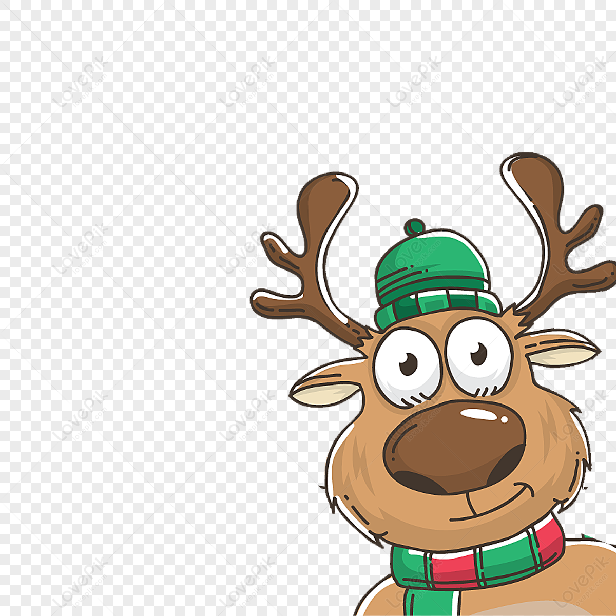 Detail Deer Cartoon Png Nomer 47