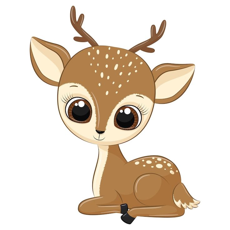 Detail Deer Cartoon Png Nomer 54