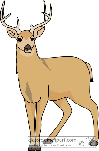 Detail Deer Clipart Free Nomer 49