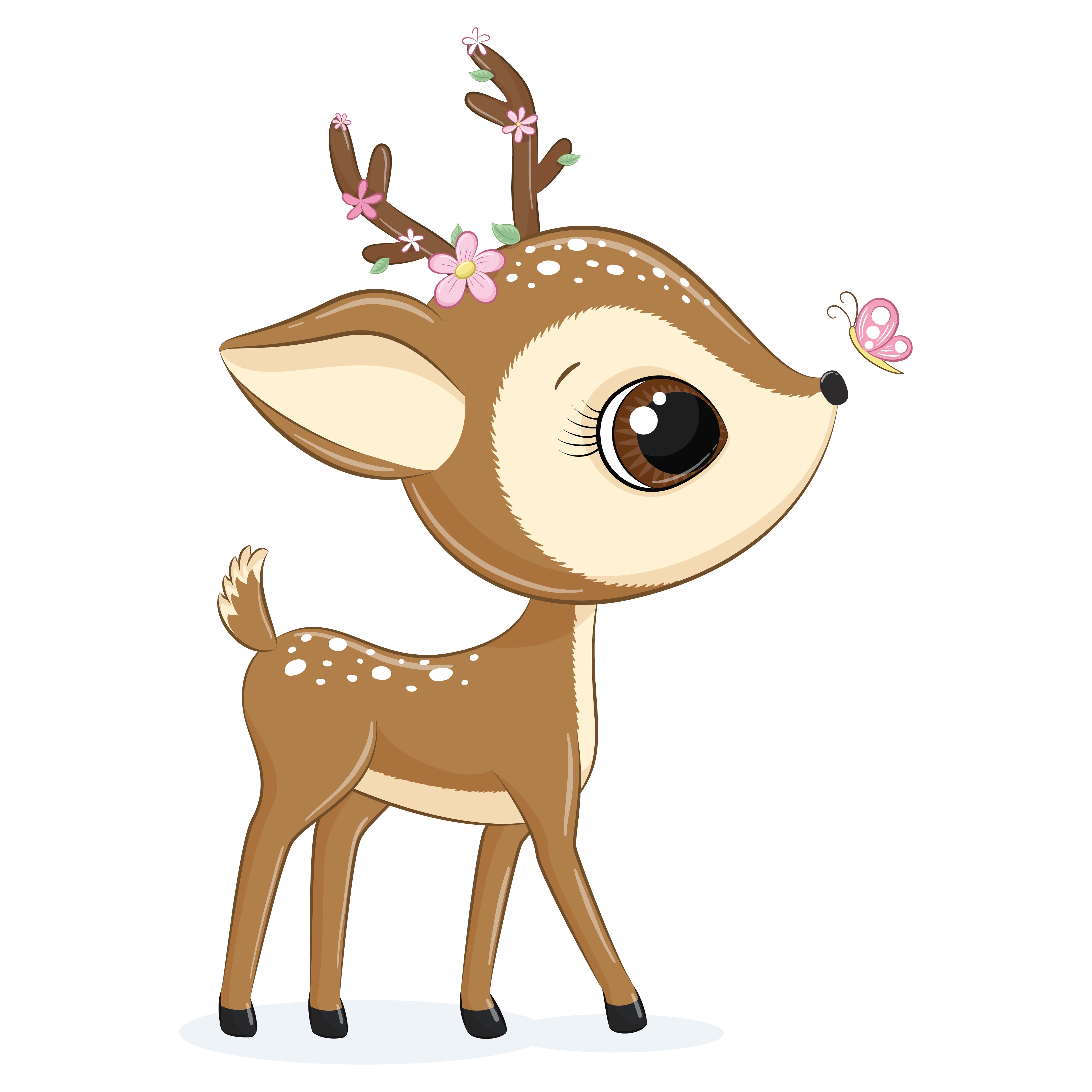 Detail Deer Clipart Images Nomer 33