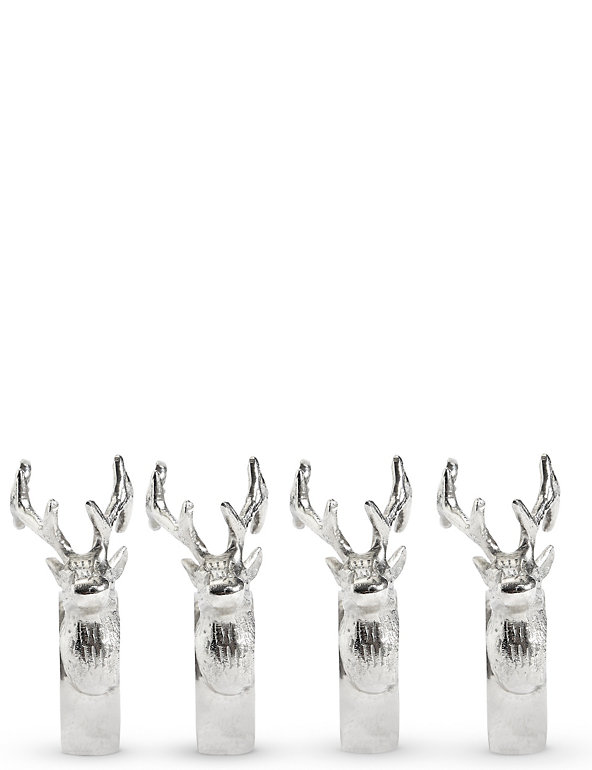 Detail Deer Napkin Rings Nomer 52