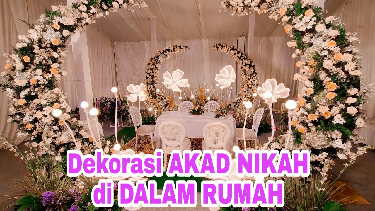 Detail Dekor Akad Nikah Di Rumah Nomer 18