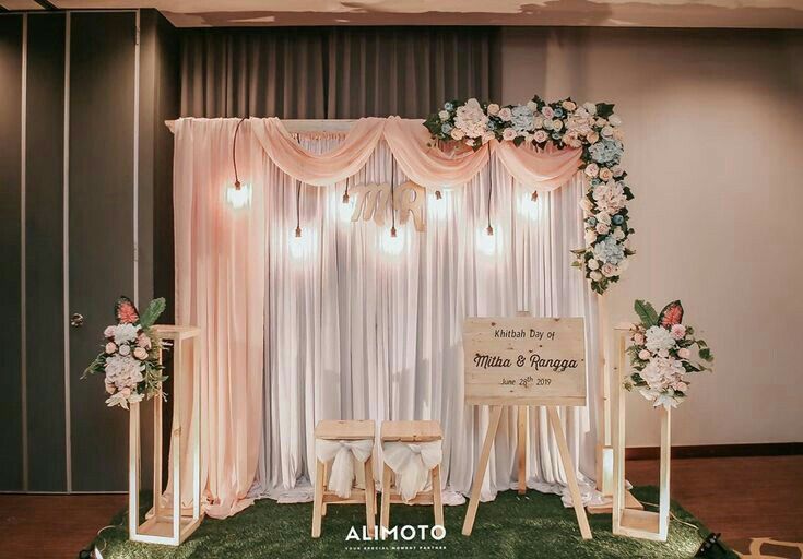 Detail Dekor Backdrop Lamaran Nomer 54