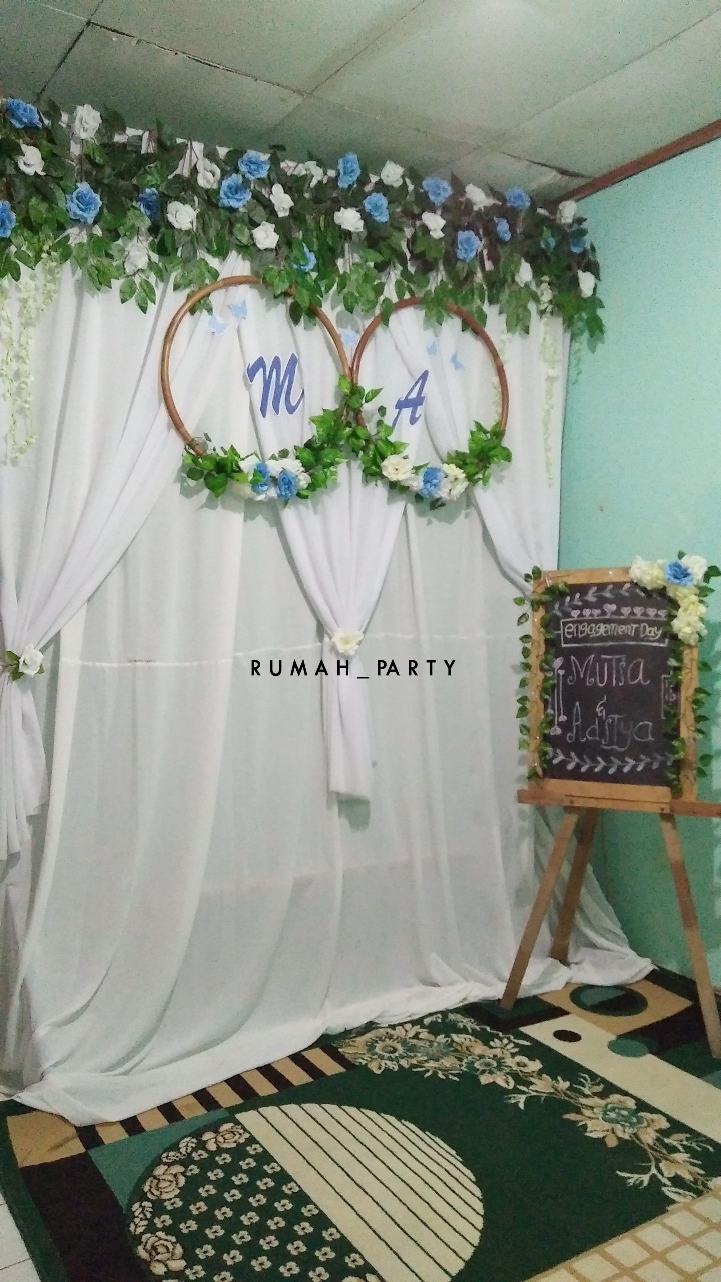 Detail Dekor Backdrop Lamaran Nomer 56