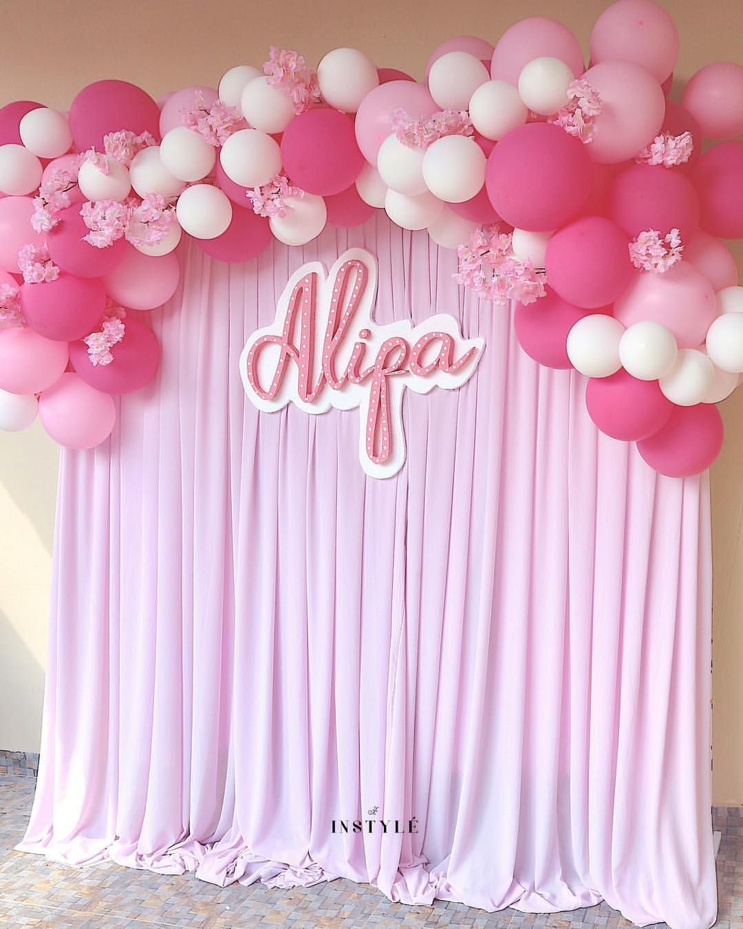 Detail Dekor Balon Aqiqah Nomer 13