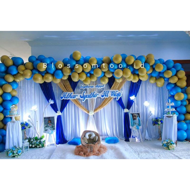 Detail Dekor Balon Aqiqah Nomer 32