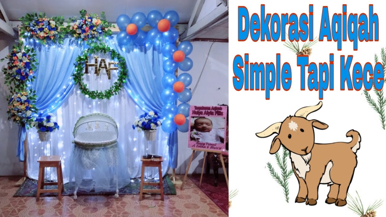 Detail Dekor Balon Aqiqah Nomer 43