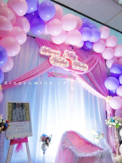 Detail Dekor Balon Aqiqah Nomer 51