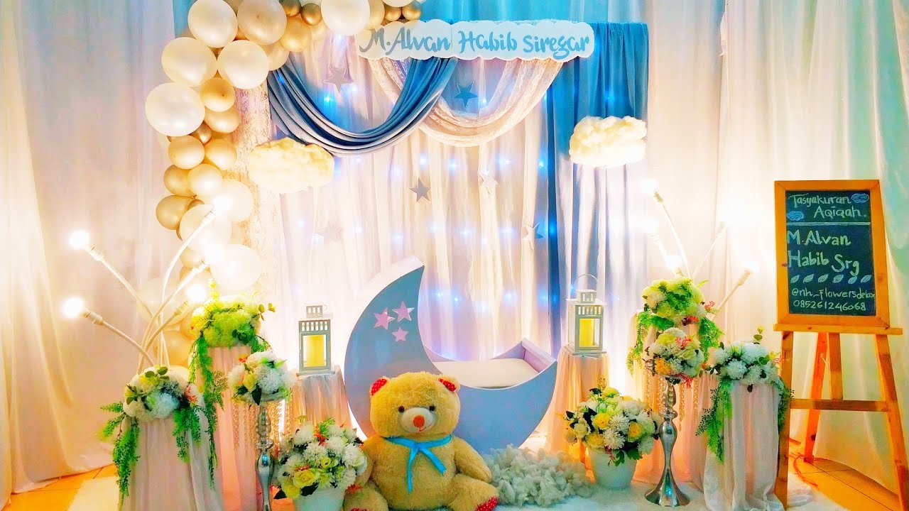 Detail Dekor Balon Aqiqah Nomer 52