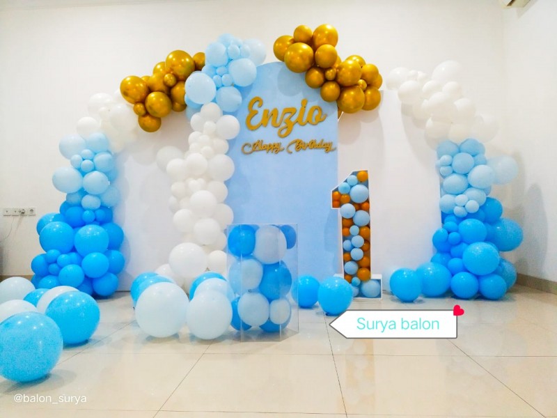 Detail Dekor Balon Simple Nomer 13