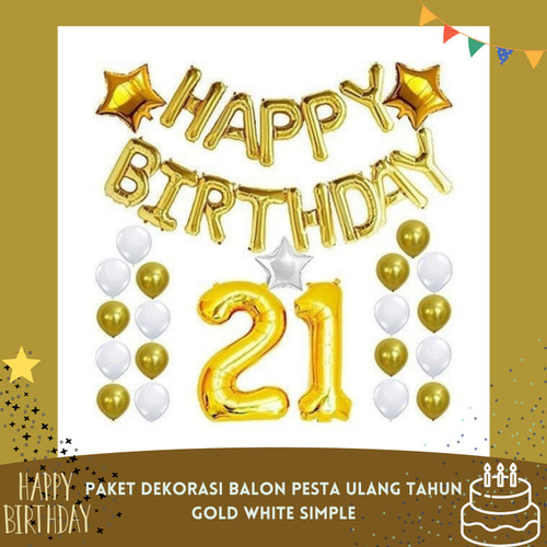 Detail Dekor Balon Simple Nomer 47