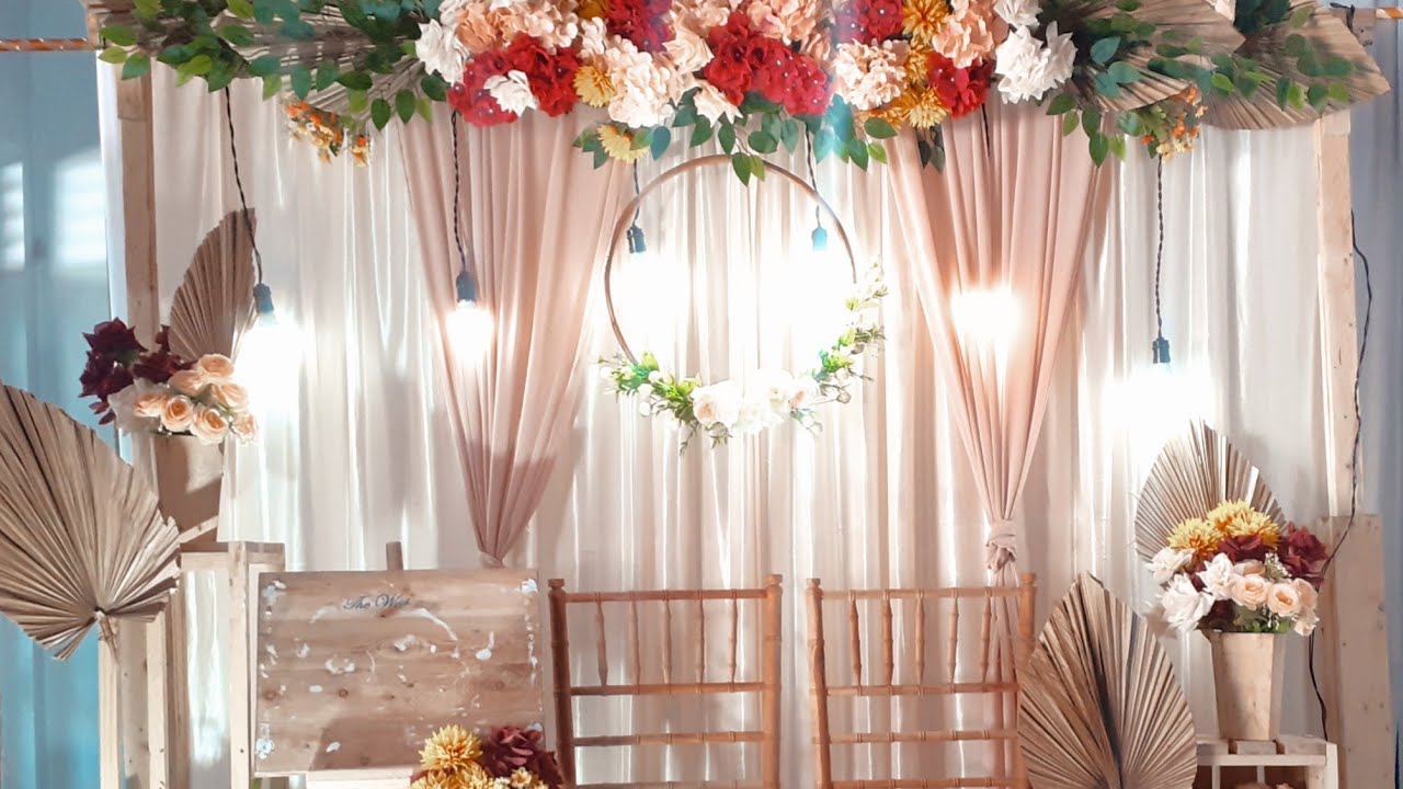Detail Dekor Lamaran Rustic Nomer 3