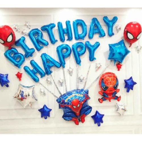 Detail Dekor Ultah Spiderman Nomer 30