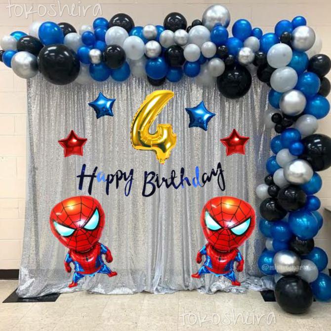 Detail Dekor Ultah Spiderman Nomer 6