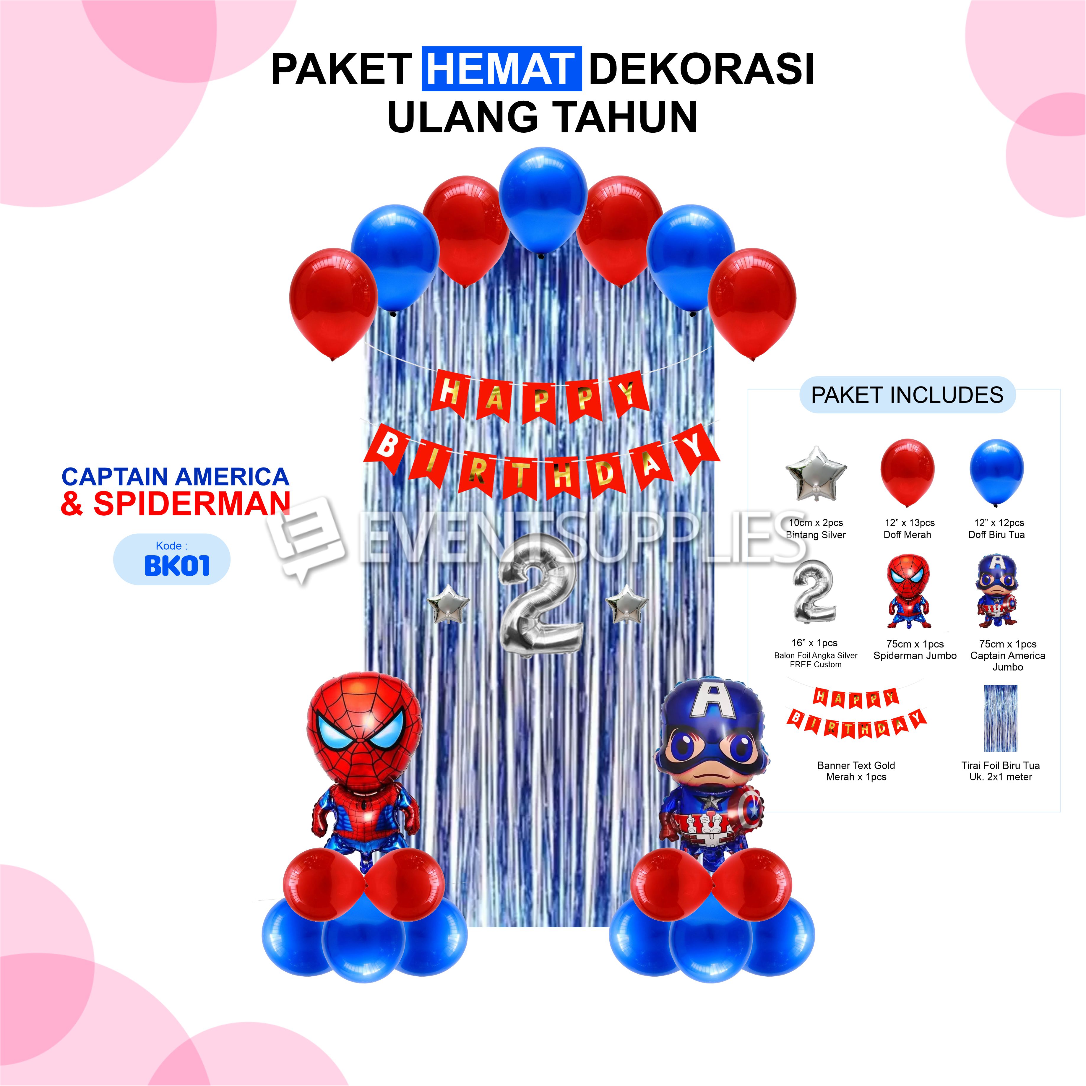 Detail Dekor Ultah Spiderman Nomer 7