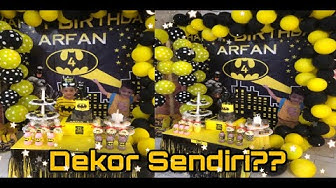 Detail Dekor Ultah Tema Batman Nomer 28