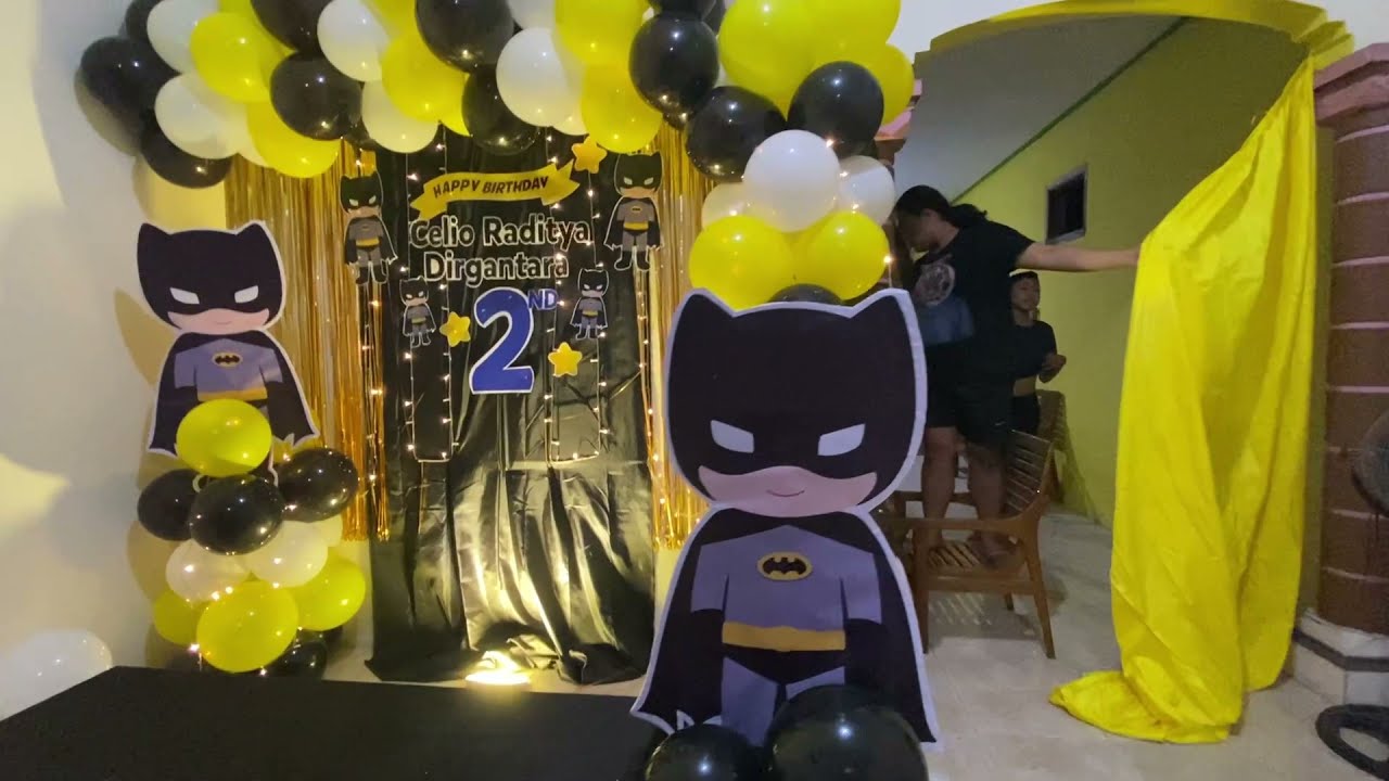 Detail Dekor Ultah Tema Batman Nomer 51