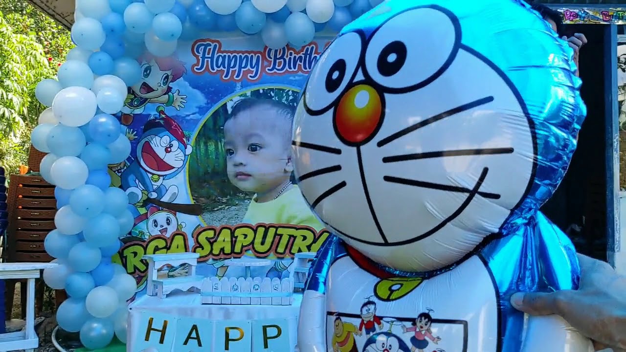 Detail Dekor Ultah Tema Doraemon Nomer 4