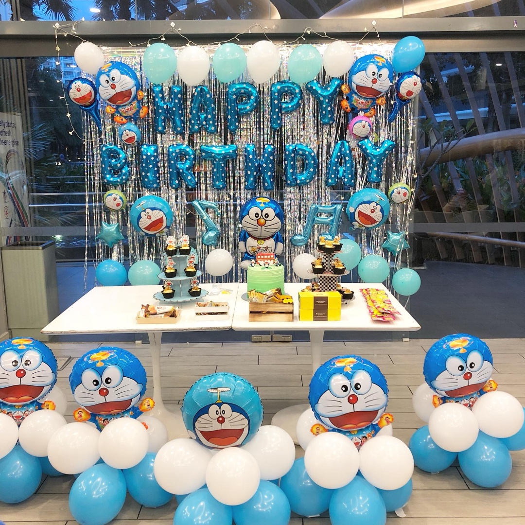 Detail Dekor Ultah Tema Doraemon Nomer 30