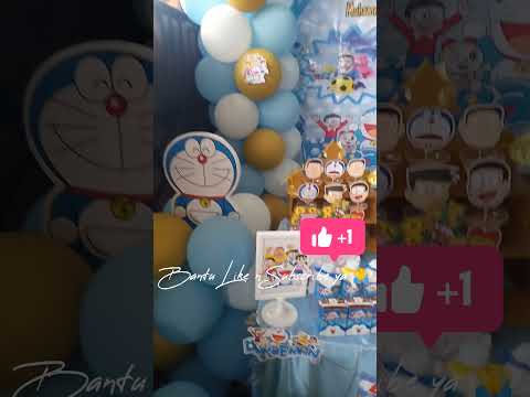 Detail Dekor Ultah Tema Doraemon Nomer 55